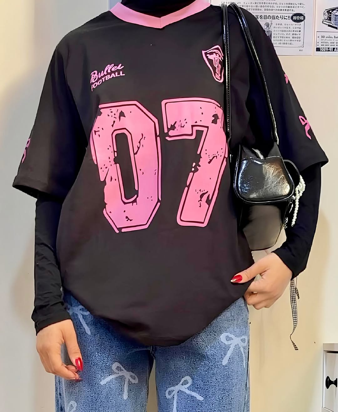 Ballet Oversized Jersey T-shirt