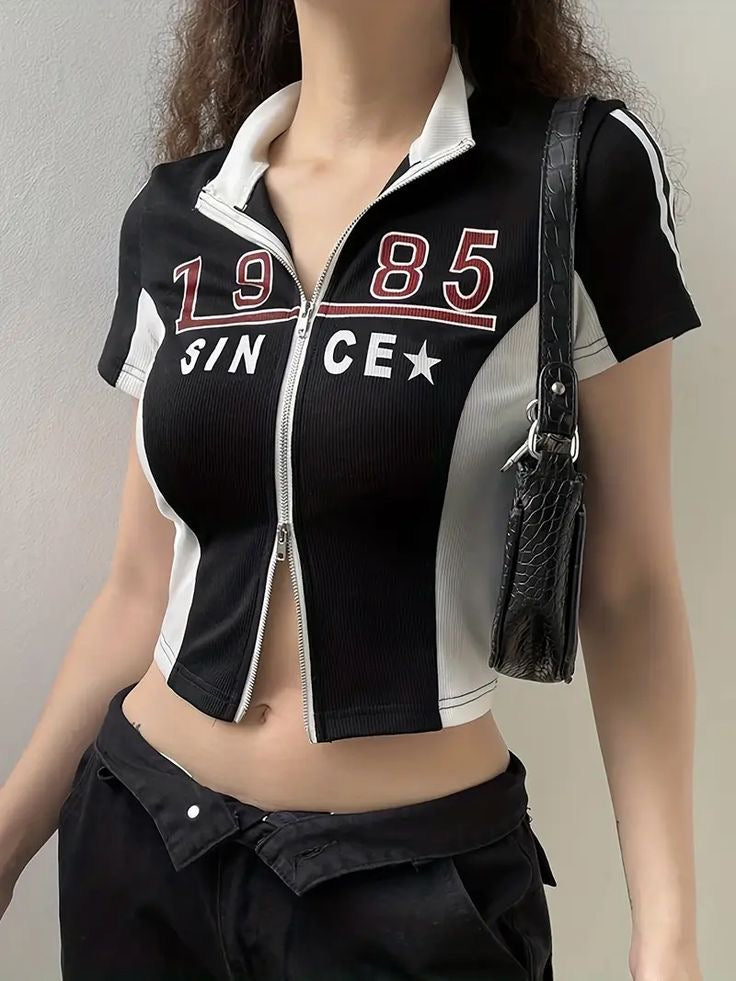 Since 1985 Zipper Top