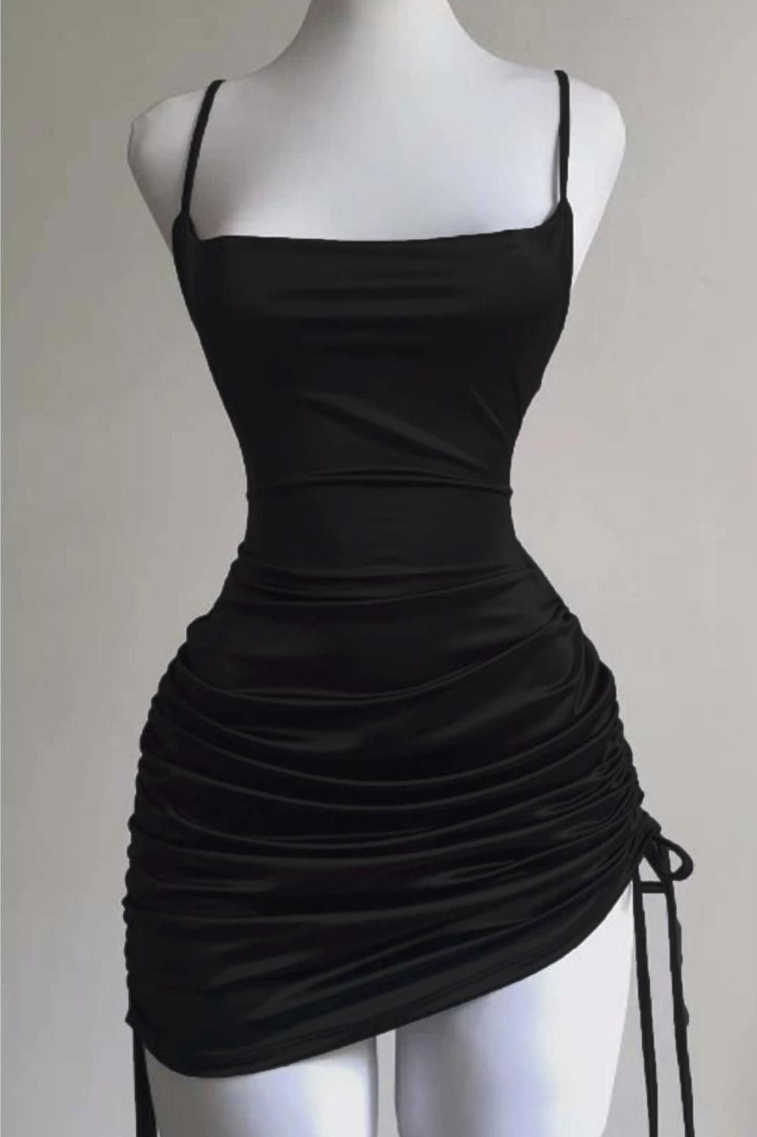 Summer Black Dress