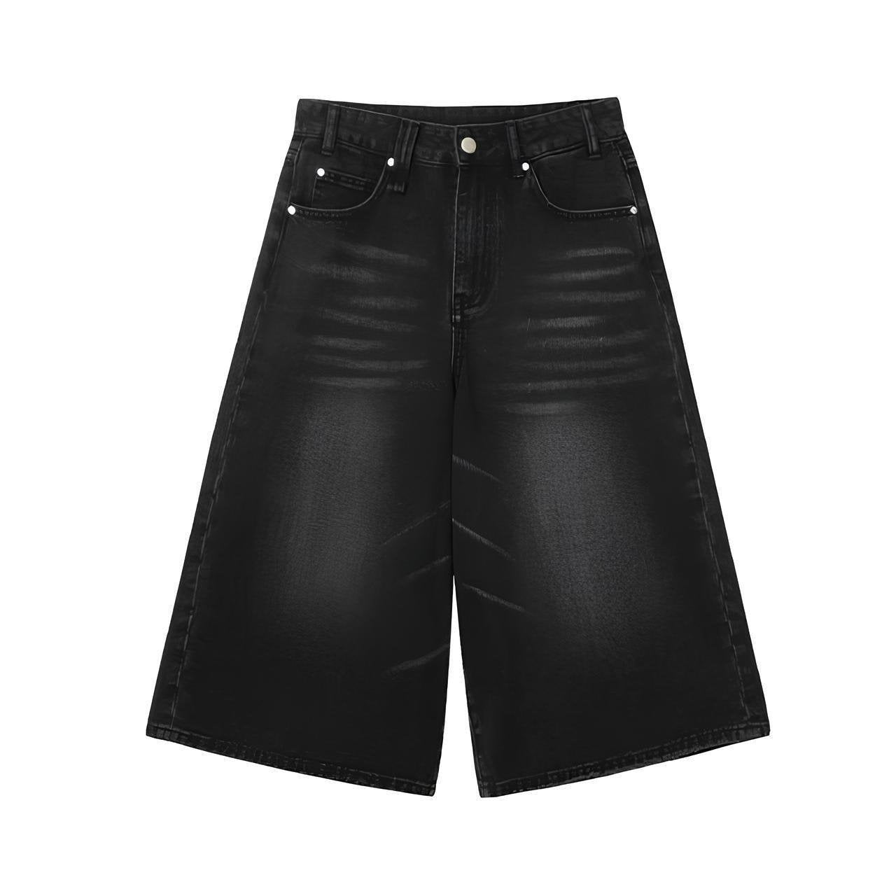 Black Baggy Jorts