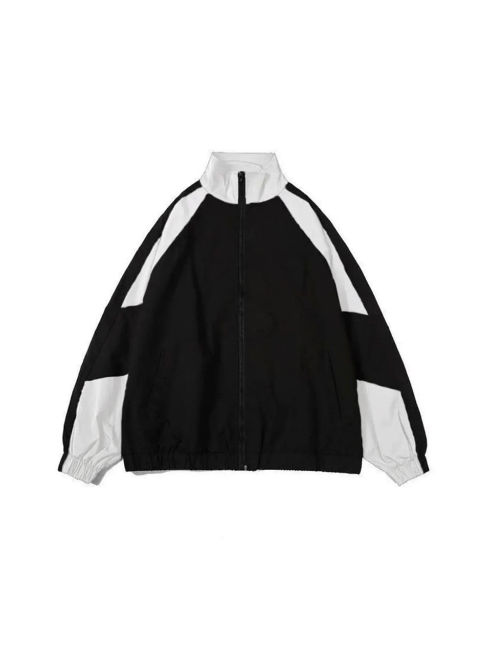 White Garne Parachute Jacket