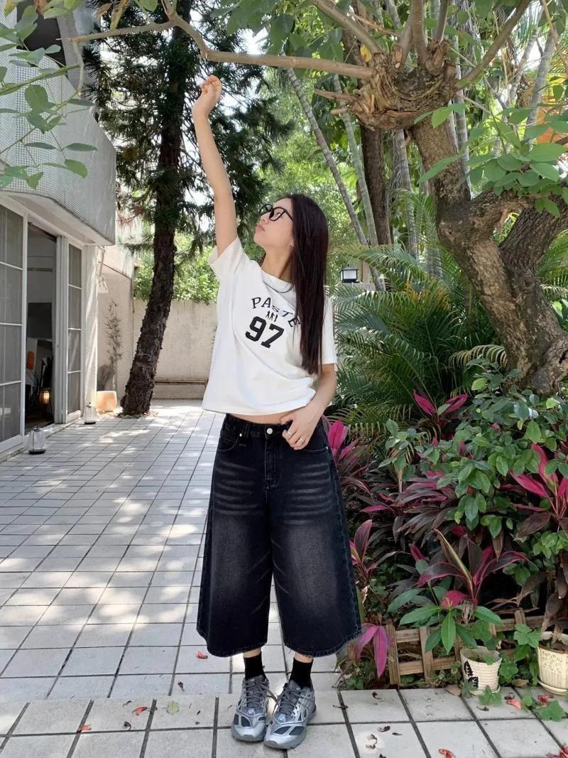 Black Baggy Jorts