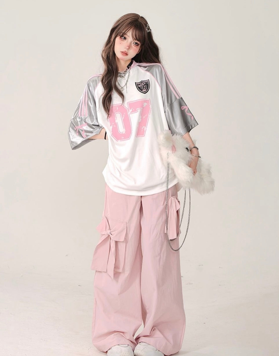 White Ballet Oversized Jersey