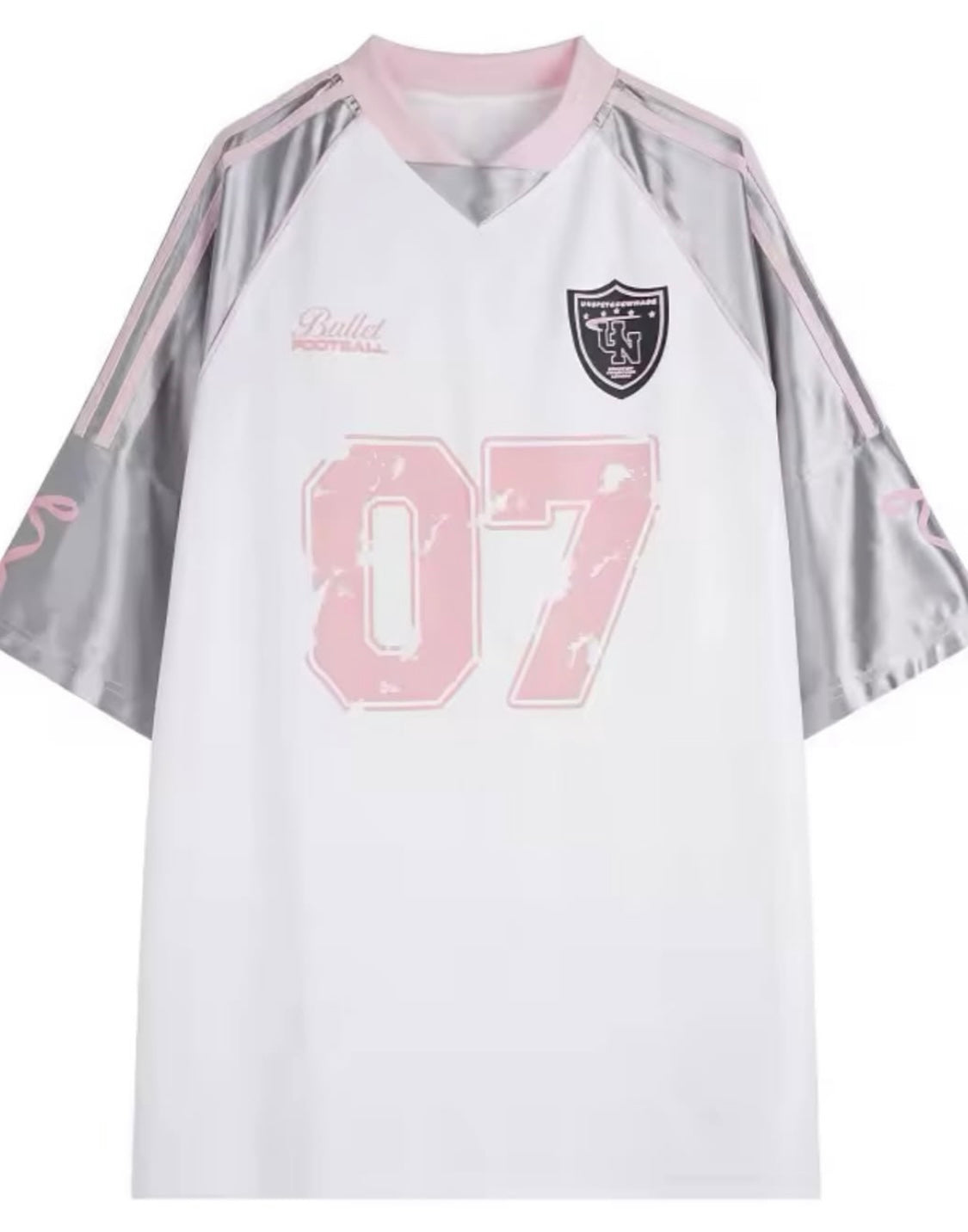 White Ballet Oversized Jersey