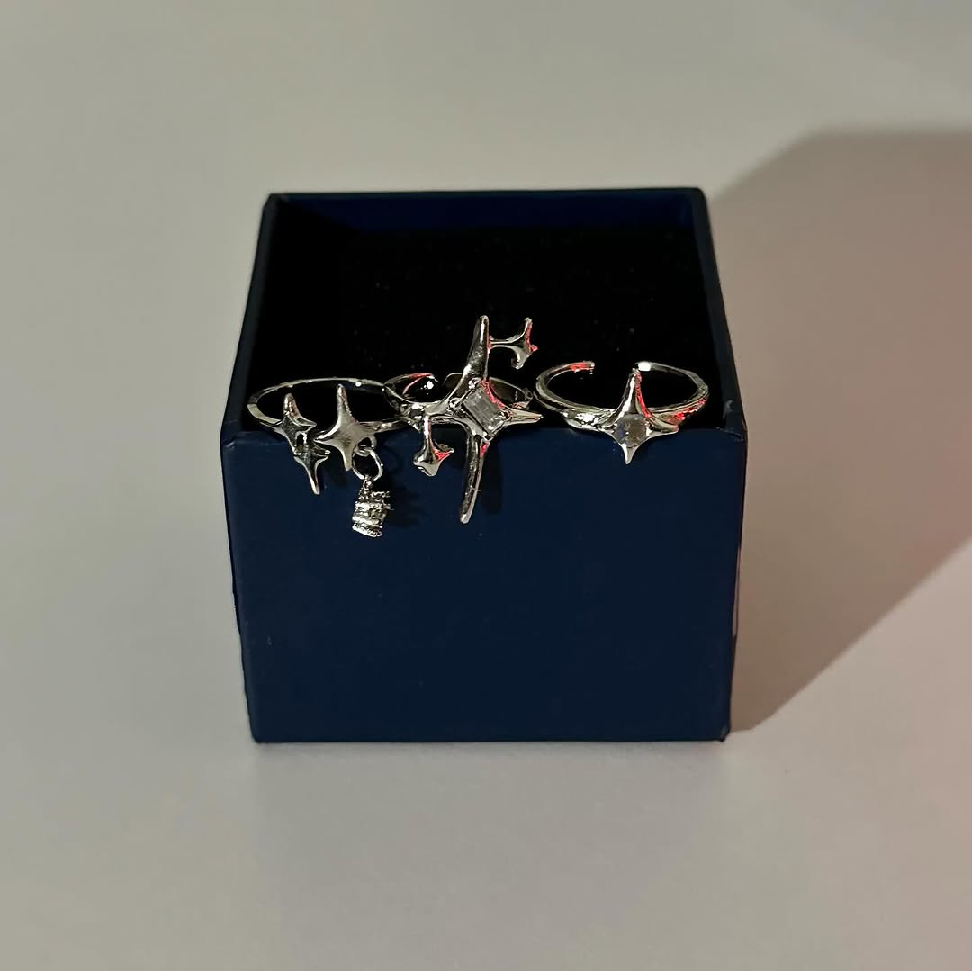 Galaxy Stars Ring Set
