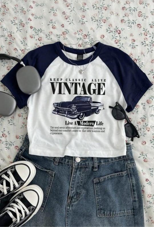 Keep Classic Alive Vintage Graphic tee