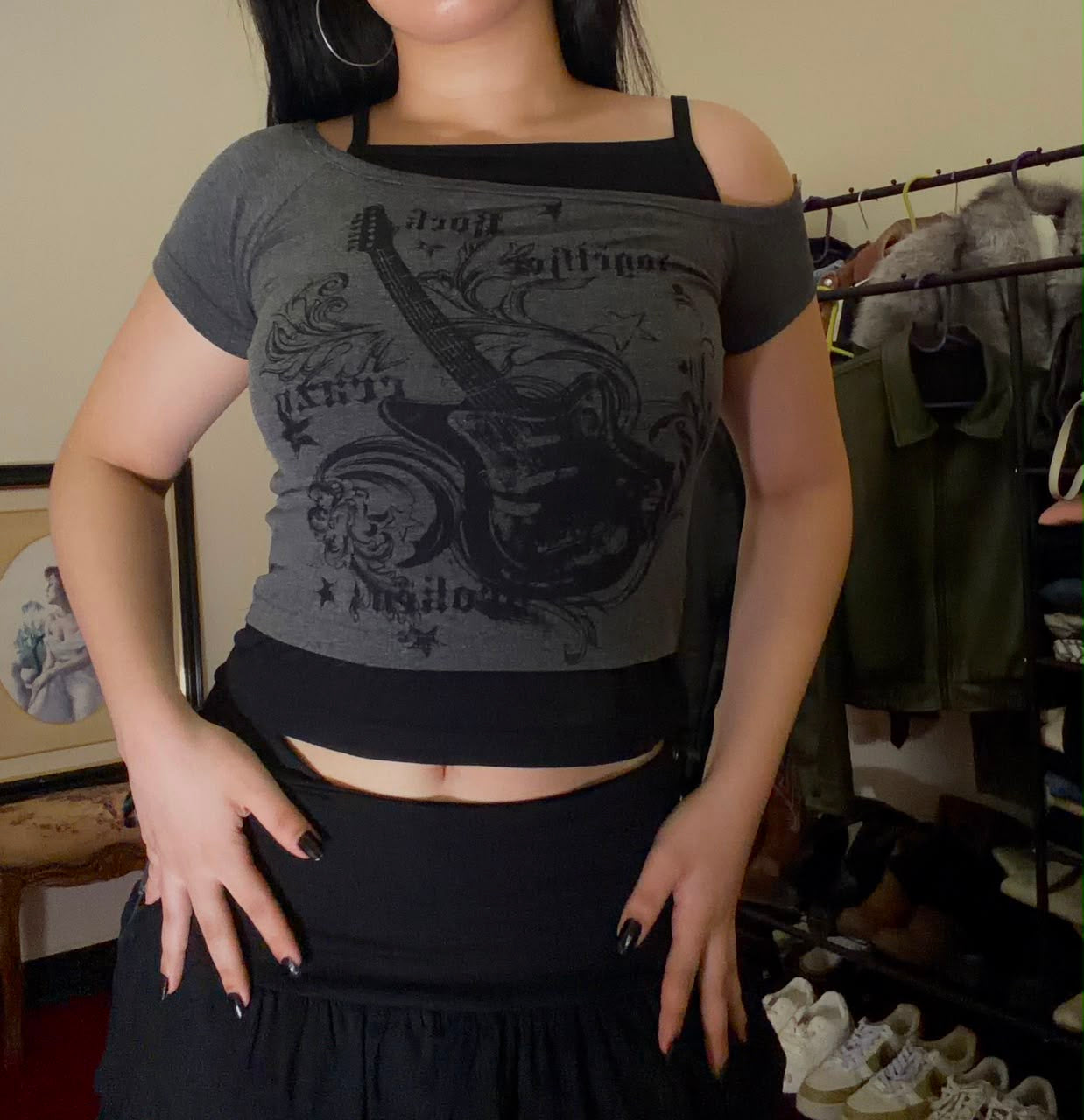 Rock Together Y2k Top