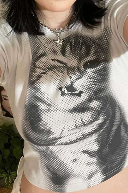 Baby Cat Crop Top