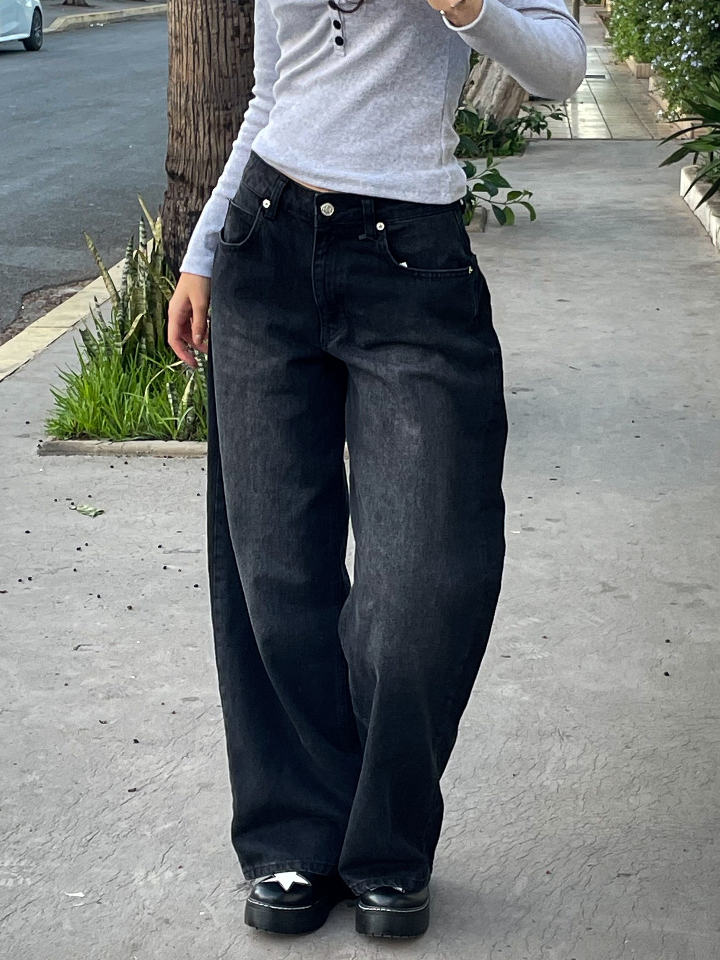 Baggy - Charcoal Wash