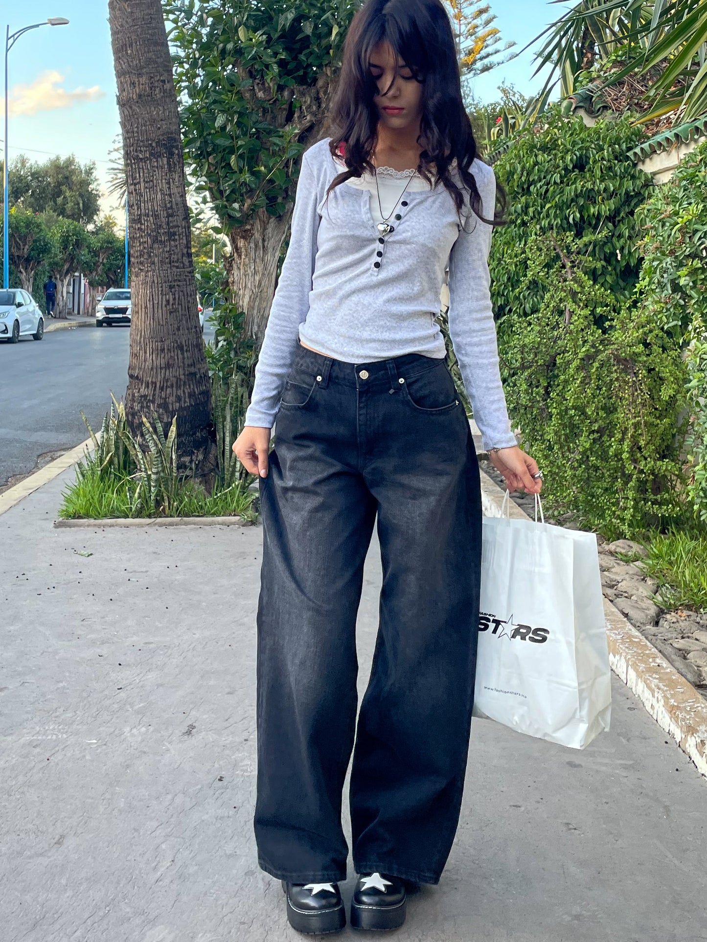 Baggy - Charcoal Wash