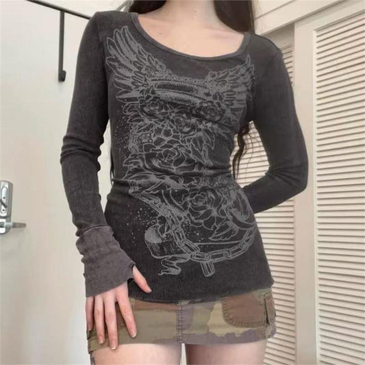 Dark Angel Long Sleeve Top