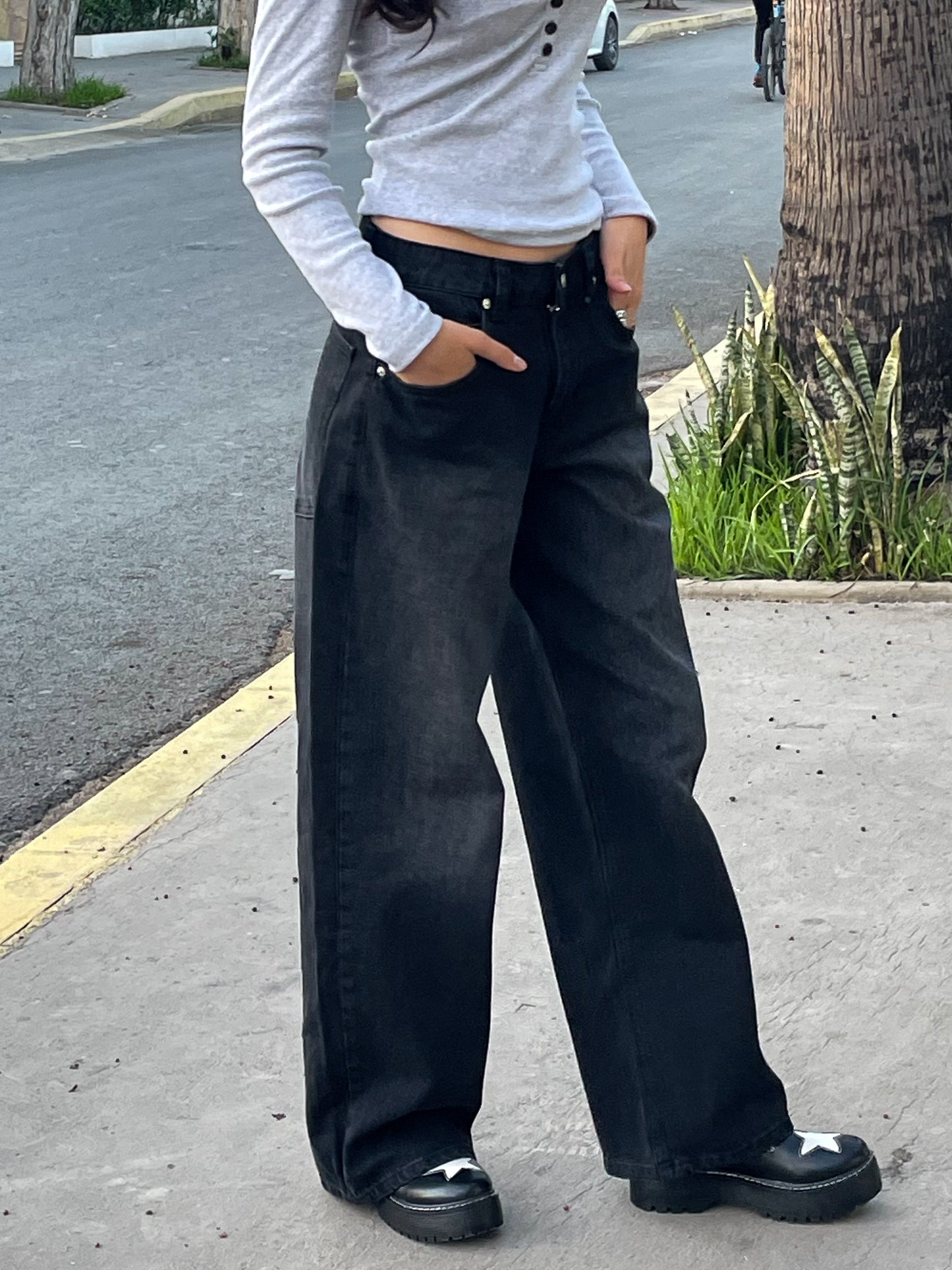 Baggy - Charcoal Wash