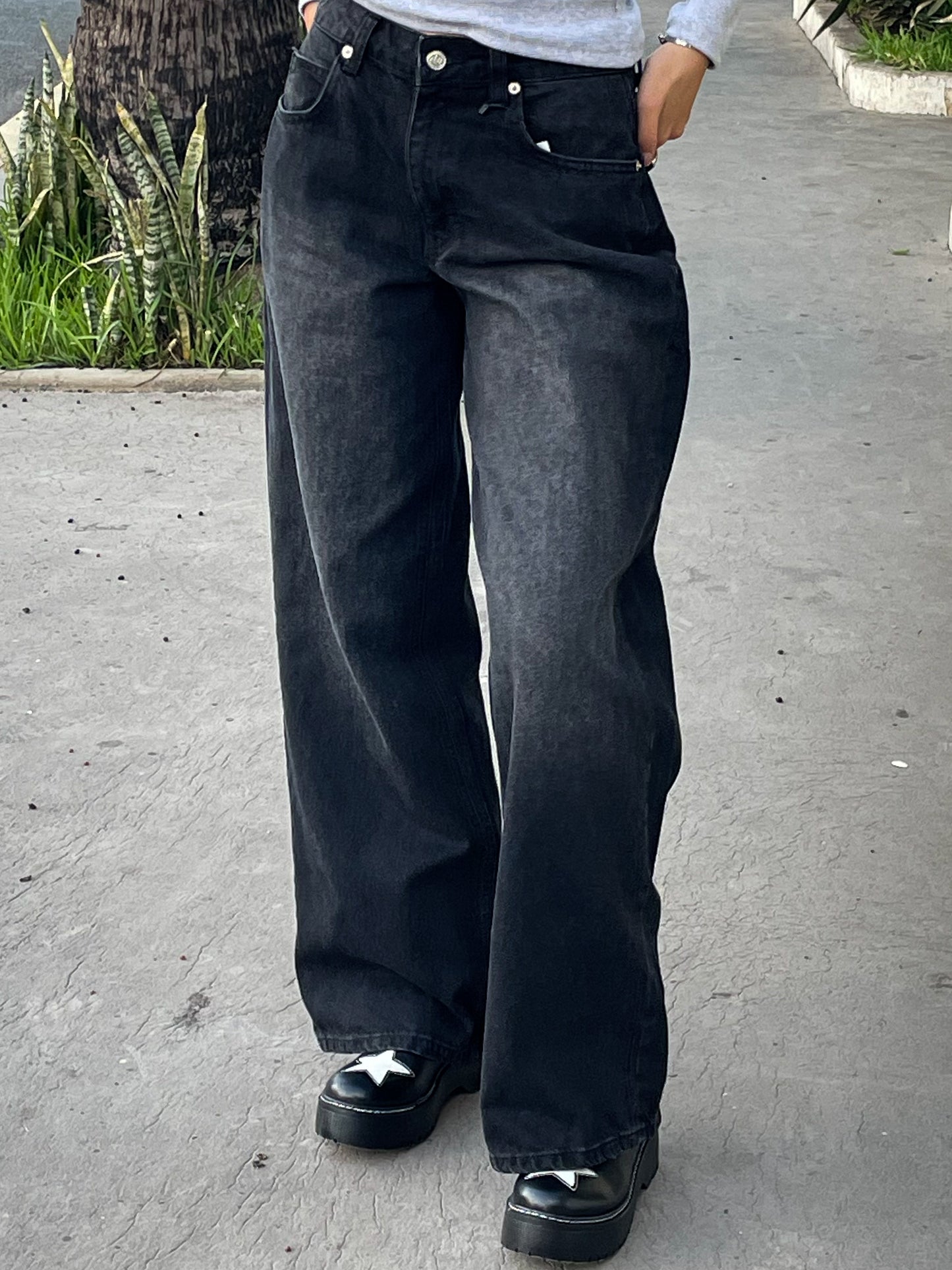 Baggy - Charcoal Wash