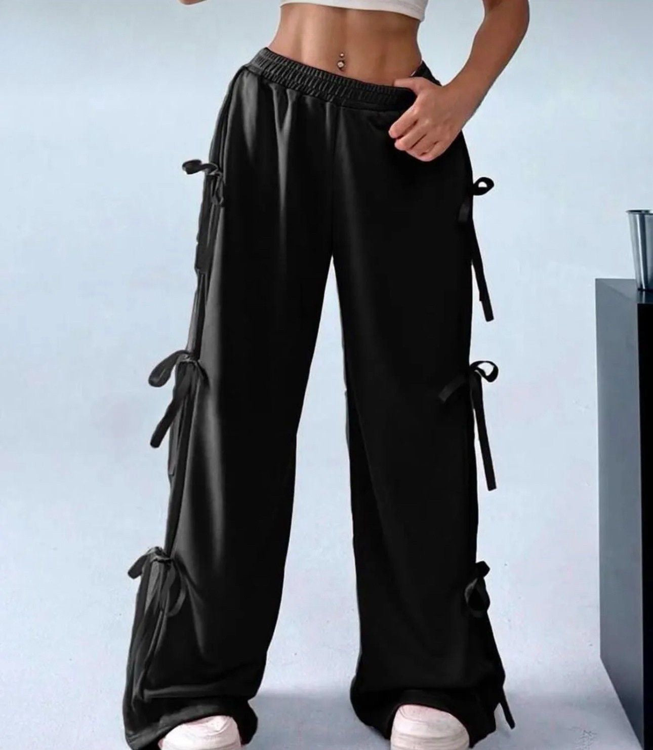 Coquette Ribbon Sweatpants