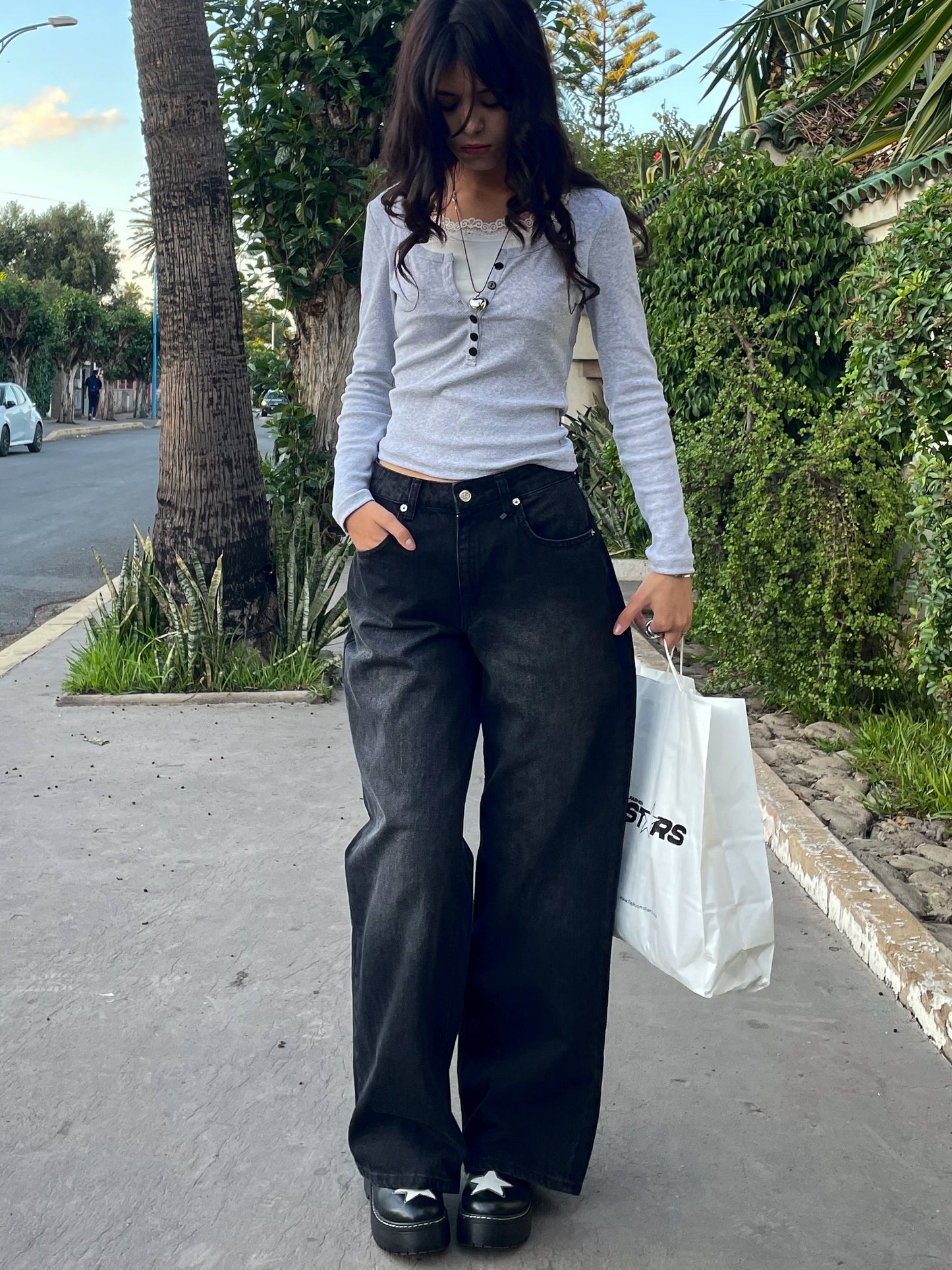 Baggy - Charcoal Wash