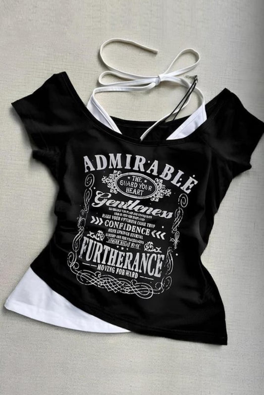 Admirable Y2k Madonna Top