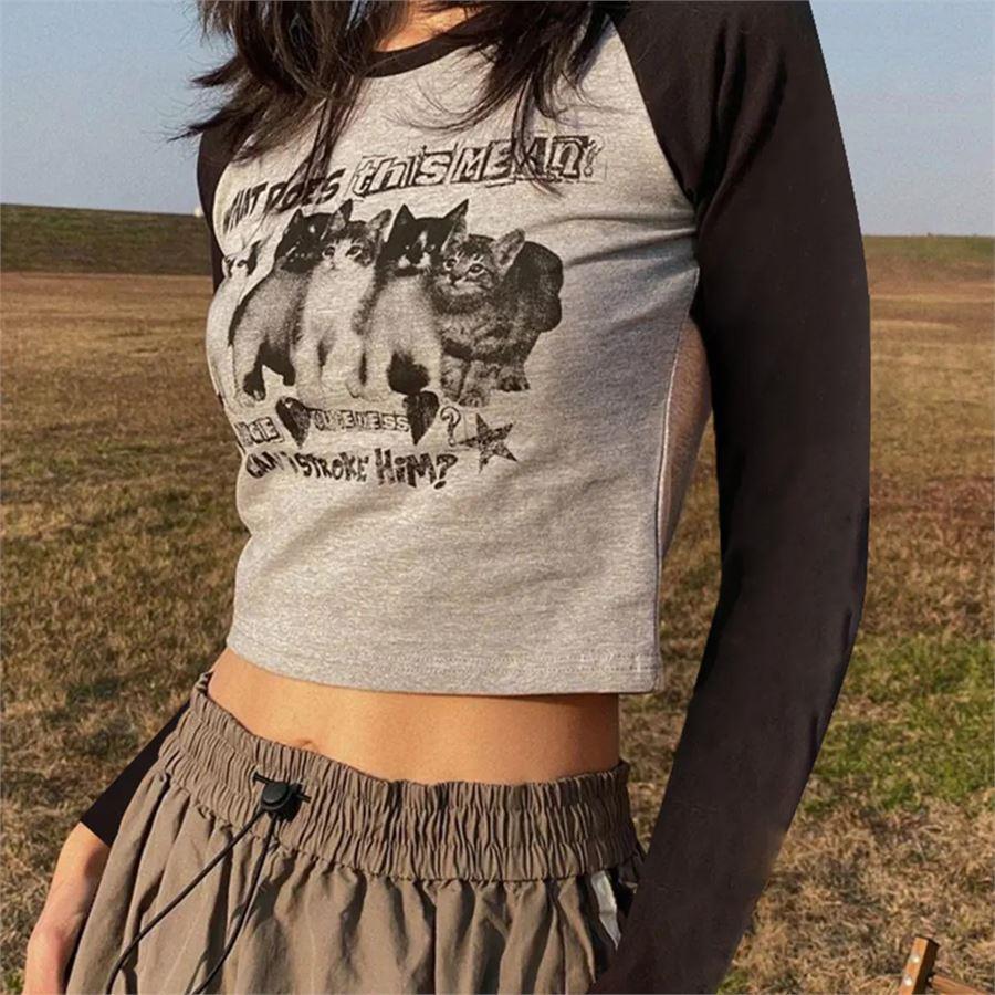 Can I Stroke Him Long Sleeve Top